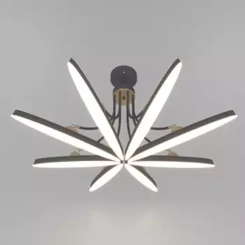 Люстра с ПДУ 1692/8 LED 192Вт 3000-6000К диммер серый 118х118х45 см BayerLux