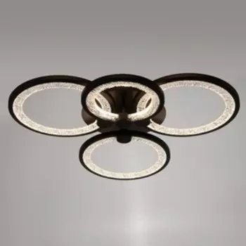 Люстра с ПДУ 1839/4CF LED 118 Вт 3000-6000К диммер кофе 545410 см BayerLux