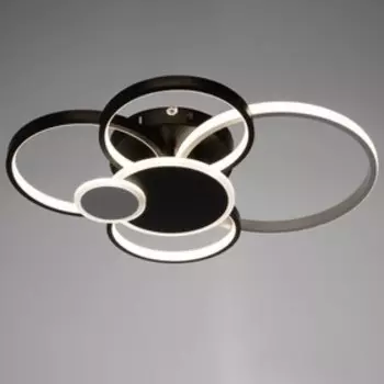 Люстра с ПДУ 1895/6 LED 124 Вт диммер черно-белый 594911.5 см BayerLux