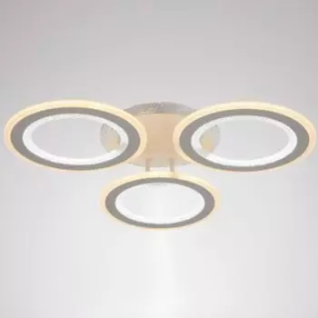 Люстра с ПДУ 1978/3 LED 125Вт 3000-6000К белый 63х63х8,5 см