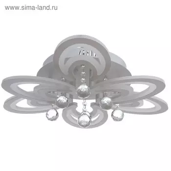 Люстра с ПДУ 21055/6 6хLED 58W 3000-6500K 3 режима белый 60х19 см