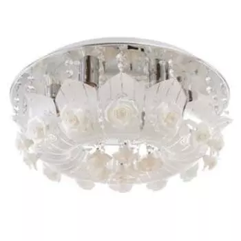 Люстра с ПДУ 2314/6 6х40Вт Е27 хром 45х45х23 см