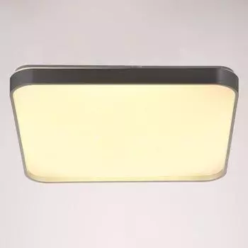 Люстра с ПДУ 33088 72Вт LED 3000-6000К, диммир., серебро, 50х50х7 см