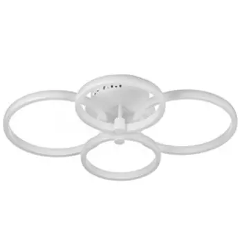 Люстра с ПДУ 38216/4 4х27Вт LED 3000-6000К 57х57х13см