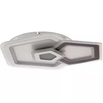 Люстра с ПДУ 5605 186Вт LED, белый/кофейный