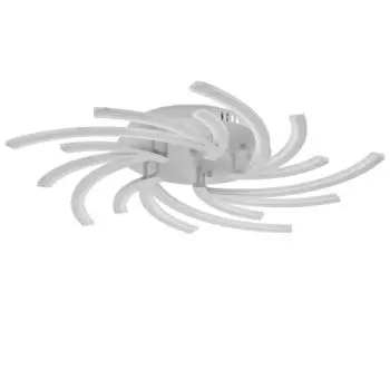 Люстра с ПДУ 59114/5 LED 160Вт 3000-6000К диммер белый 90х90х6 см BayerLux