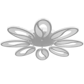 Люстра с ПДУ 59114/8WT LED 160Вт 3000-6000К диммер белый 70х70х7 см