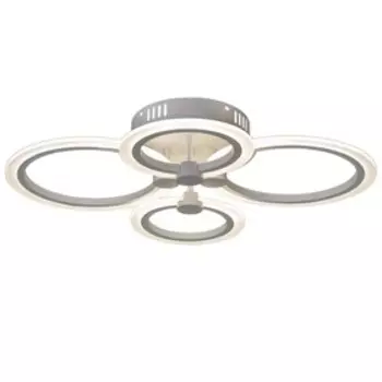 Люстра с ПДУ 59119/4WT LED 80 Вт 3000-6000К диммер белый 604010 см BayerLux