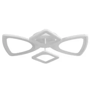 Люстра с ПДУ 671107/4 LED 112Вт диммер 3 режима 3000-6000К белый 60х51х11 см BayerLux