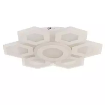 Люстра с ПДУ 671139/6 LED 214Вт диммер 3 режима 3000-6000К белый 50х50х6,5 см BayerLux