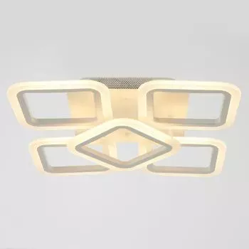 Люстра с ПДУ 71171/5 LED 90Вт диммер 3000-6000К белый 40,5х40,5х11,5 см