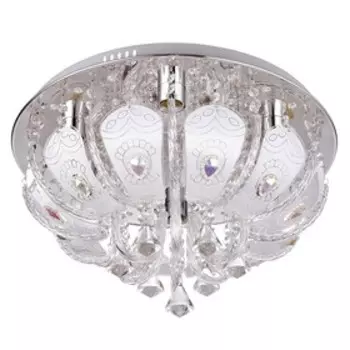 Люстра с ПДУ 81007/6 6хЕ27 40Вт хром 50х50х25см