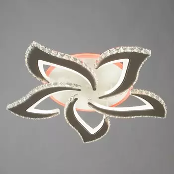 Люстра с ПДУ «Блейд» 5хLED 130 Вт 3000-6000К RGB белый 656510 см