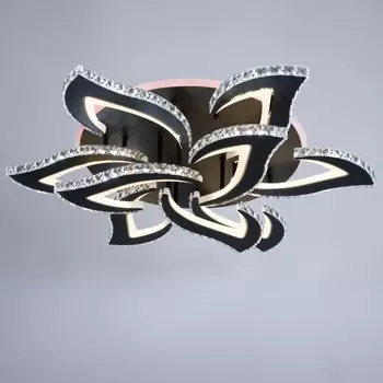 Люстра с ПДУ «Блейд» 9хLED 234 Вт 3000-6000К RGB черный 787816 см