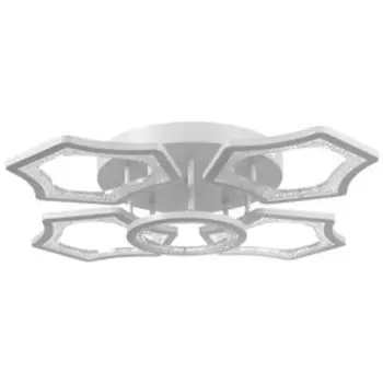 Люстра с ПДУ "Эстера" 5хLED 140Вт 60х60х15 см BayerLux