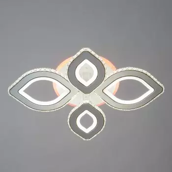 Люстра с ПДУ «Лючия» 4хLED 136 Вт 3000-6000К RGB белый 705014 см