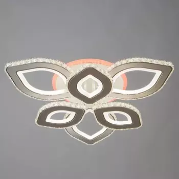 Люстра с ПДУ «Лючия» 6хLED 204 Вт 3000-6000К RGB белый 707010 см