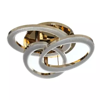 Люстра с ПДУ «Монса» 3хLED 144 Вт 3000-6000К золото 575719 см