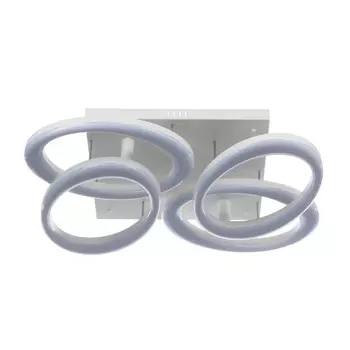 Люстра с ПДУ «Монса» 4х LED 190 Вт 3000-6000К белый 835615 см