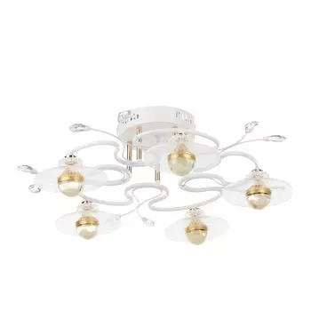 Люстра с ПДУ «Патрисия» LED 40 Вт 3000-6000К белый 666625 см