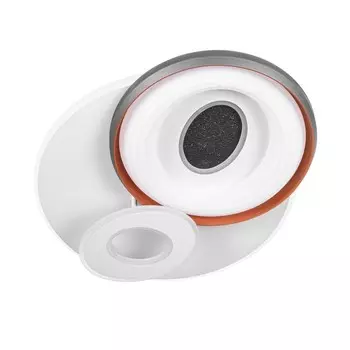 Люстра с ПДУ «Ренди» LED 160 Вт 3000-6000К бело-черный