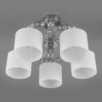 Люстра Salina, 5x40Вт E14, цвет хром