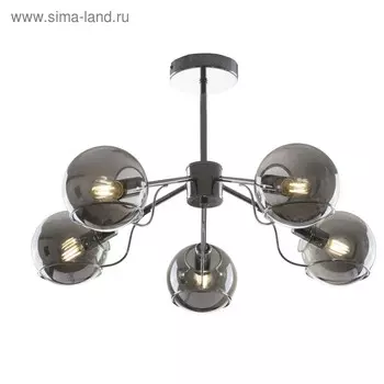 Люстра Sally 5x40Вт E14 хром