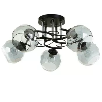 Люстра «Саманта» 5хЕ27 40 Вт черный 484821 см BayerLux