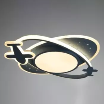 Люстра "Самолеты" LED 38Вт 6000К синий 45х45х5 см BayerLux