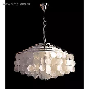 Люстра Sandra 6x40Вт Е27 хром 60x60x78см