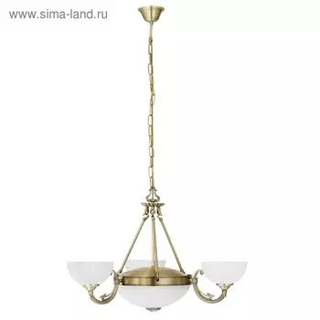 Люстра SAVOY 3x40Вт+2x60Вт Е14+E27 бронза 74x74x110см