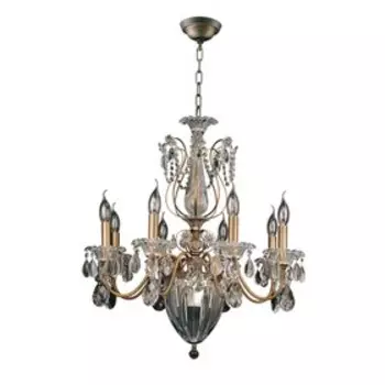 Люстра SCHON 11х60Вт E14 бронза 66x193см