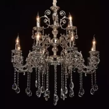 Люстра "Селена" 12x40Вт E14 серебро