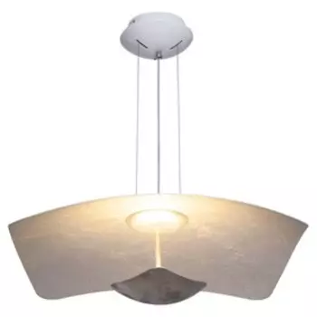 Люстра «Селли», 24Вт LED, белый-серебро