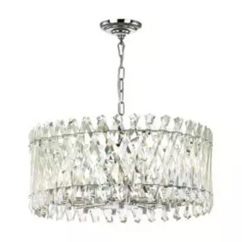 Люстра SELVA, 10x40Вт E14, цвет хром, IP20