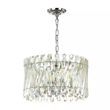 Люстра SELVA, 8x40Вт E14, цвет хром, IP20