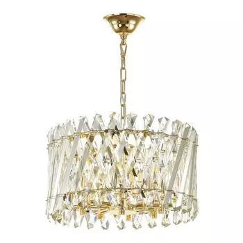 Люстра SELVA, 8x40Вт E14, цвет золото, IP20