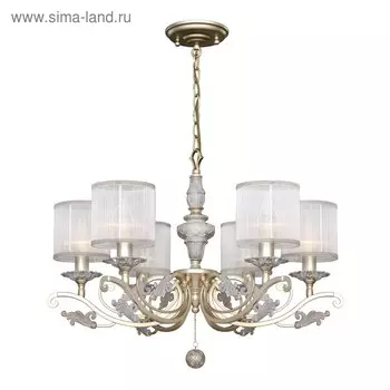 Люстра Seraphima, 6x40Вт E14, цвет золото