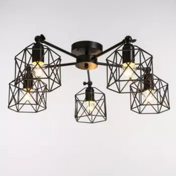 Люстра «Сеть» 540 Вт Е27 черный 707034 см BayerLux