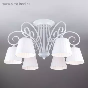 Люстра Severina 6x40Вт E14 белый