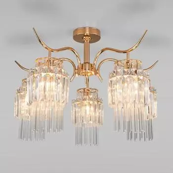 Люстра Sevilia, 5x60Вт E14, цвет золото