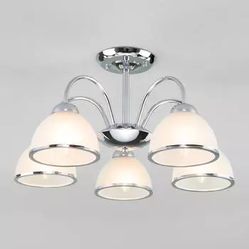 Люстра Shanon, 5x40Вт E27, цвет хром