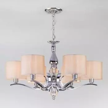Люстра Shantel, 6x40Вт E14, цвет хром