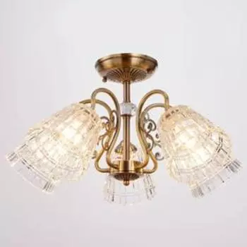 Люстра "Шарм" 5x40Вт E14 бронза 58х58х31 см.