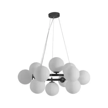 Люстра «Сида», размер 73x120 см, E14 12x10Вт, квадратное сечение основания