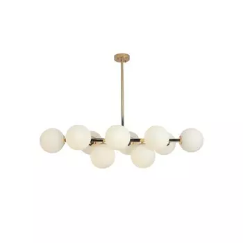 Люстра «Сида», размер 98x34x75 см, E14 10x10Вт, квадратное сечение основания