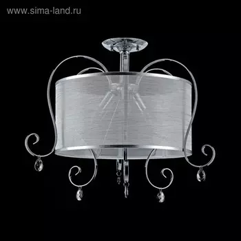 Люстра Simone 3x40Вт E14 хром 62,8x62,8x50,7см