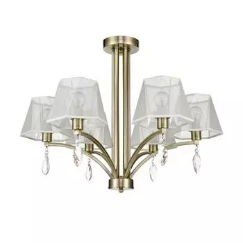 Люстра Sinfonia, 6x40Вт E14, цвет бронза