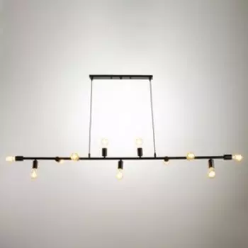 Люстра "Сканди" 11x40Вт E27 черный 110х150 см