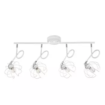 Люстра «Скелет», 460 Вт Е14, белый айсберг/хром